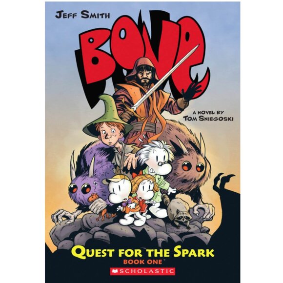 5/$12 Graphic Novel Bone Quest for the Spark 1 Smith Sniegoski Comics Humor - Picture 1 of 2